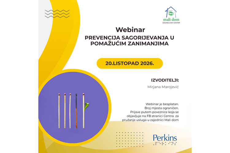 Webinar: Prevencija sagorijevanja u pomažućim zanimanjima